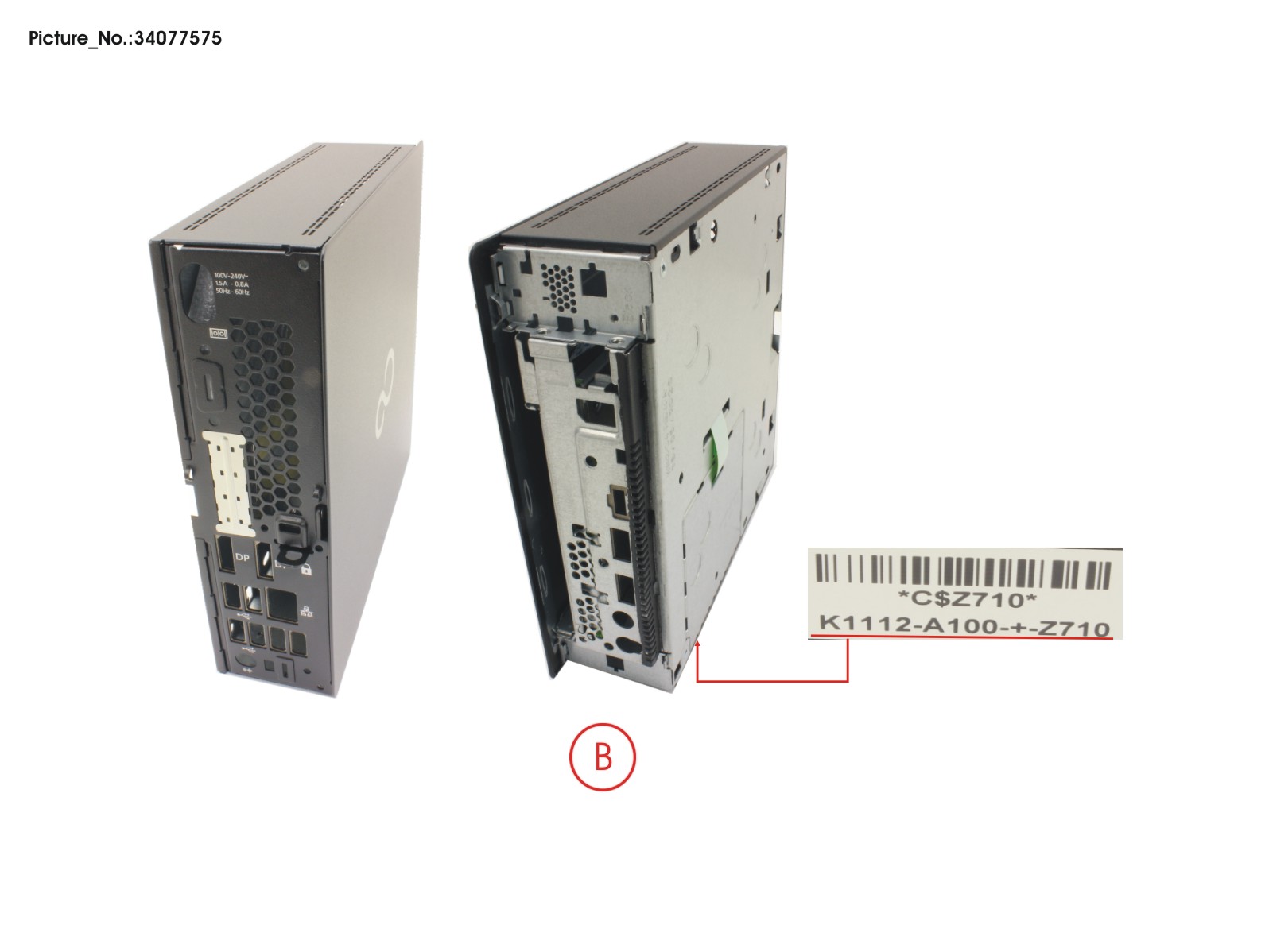 CHASSIS KIT ESPRIMO Q7010 CHASSIS KIT ESPRIMO Q7010