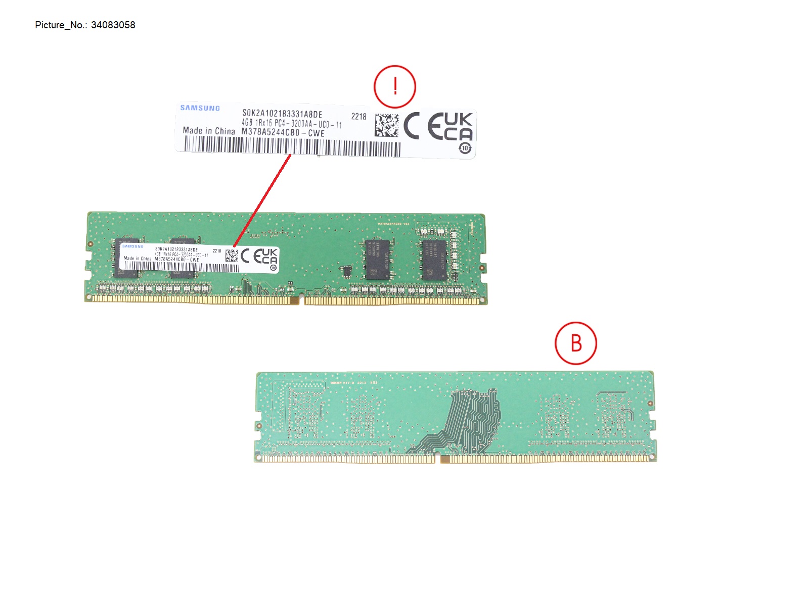 MEMORY 4GB DDR4-3200 UNB MEMORY 4GB DDR4-3200 UNB