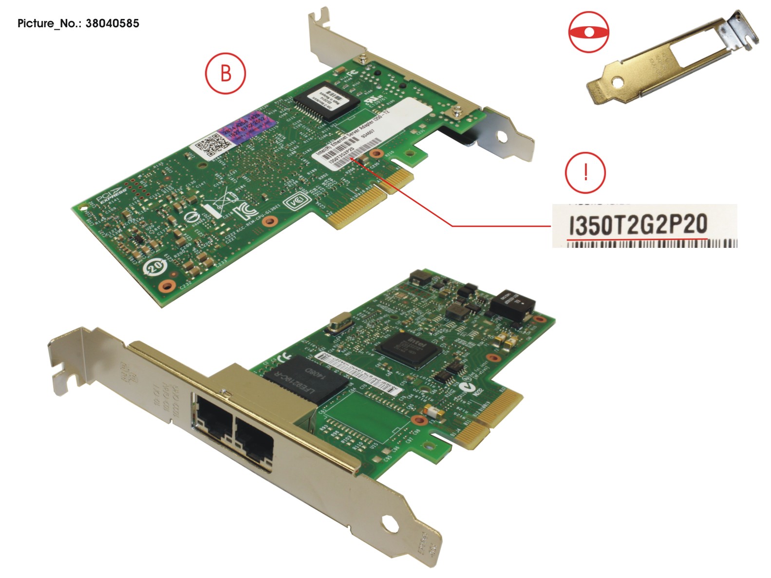 FUJITSU PLAN CP 2X1GBIT CU INTEL I350-T2