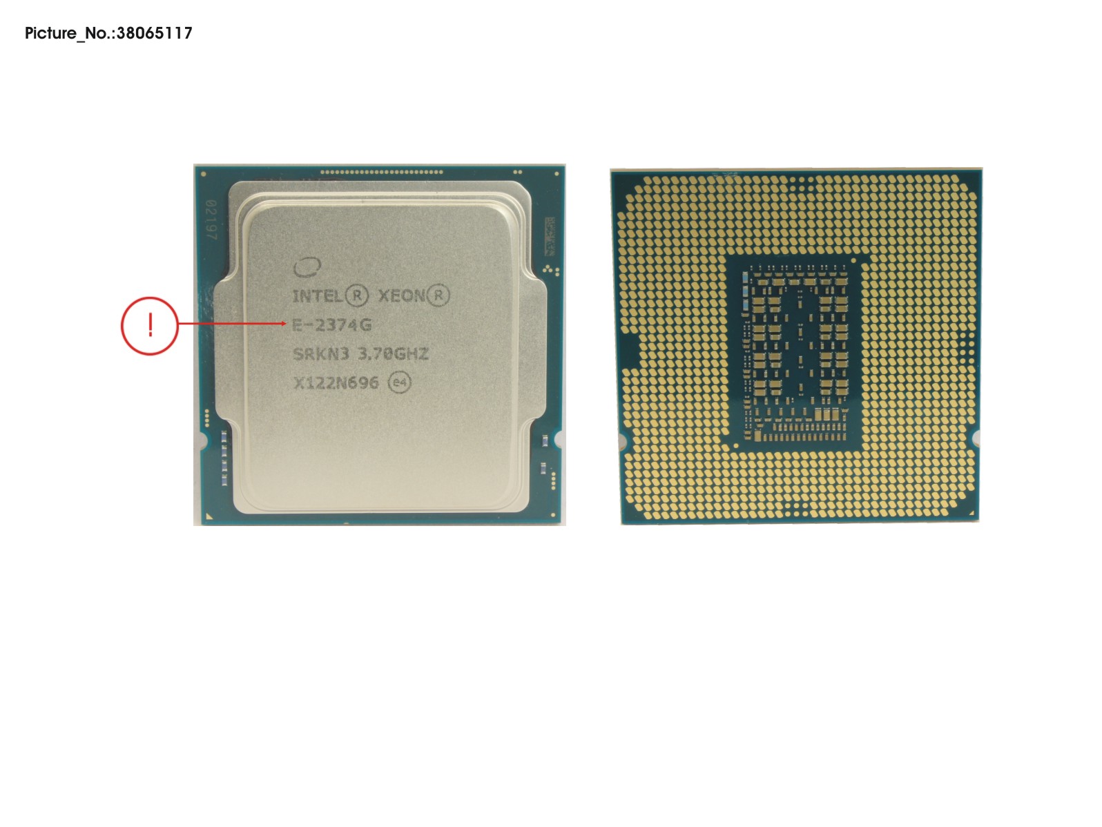 CPU XEON E-2374G