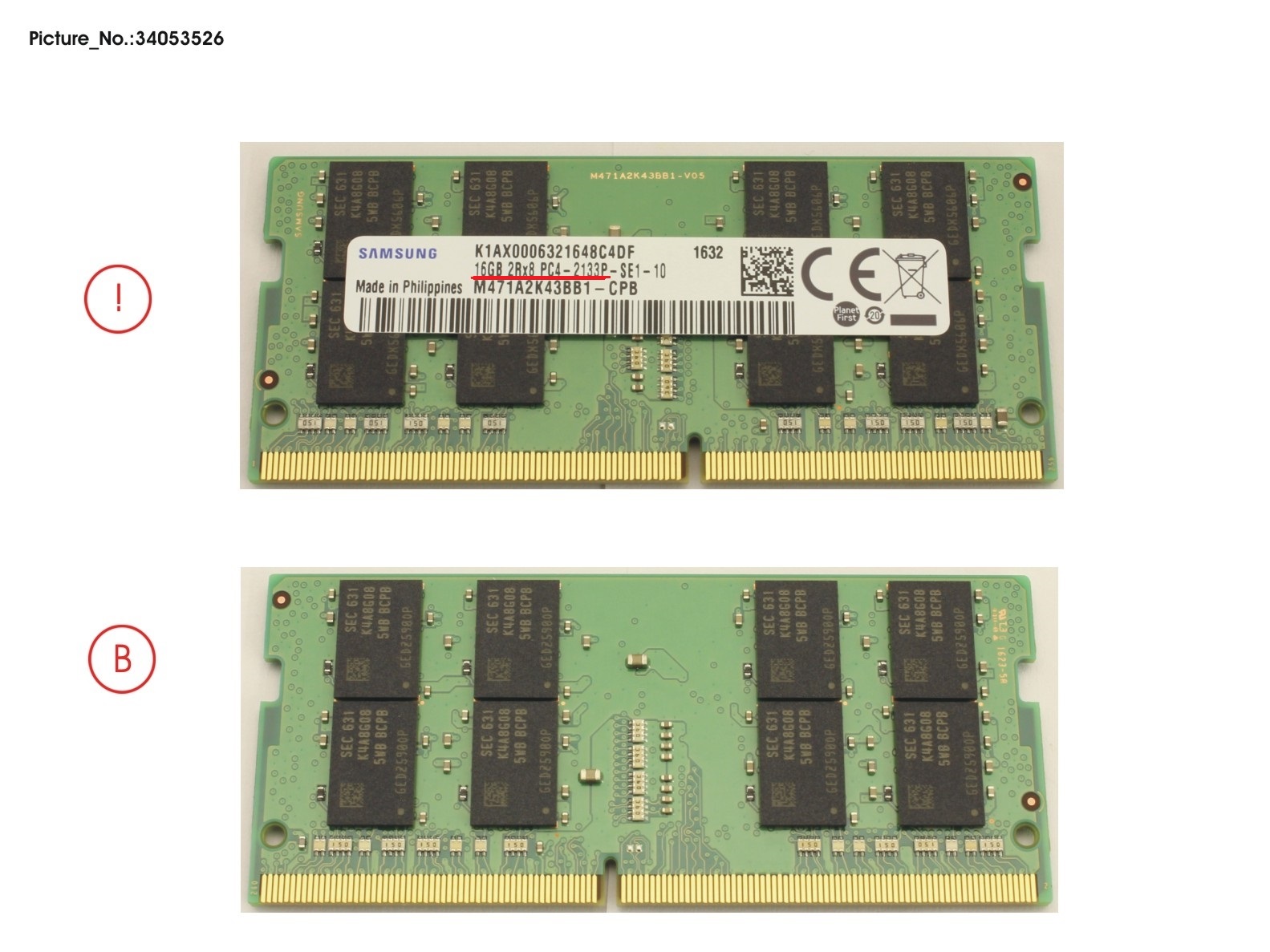 MEMORY 16GB DDR4-2133