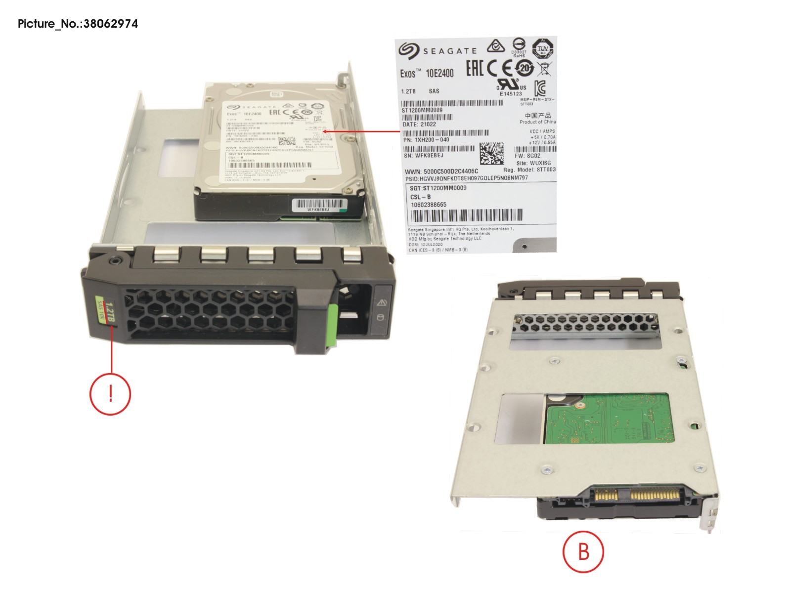 HD SAS 12G 1.2TB 10K 512N HOT PL 3.5 EP