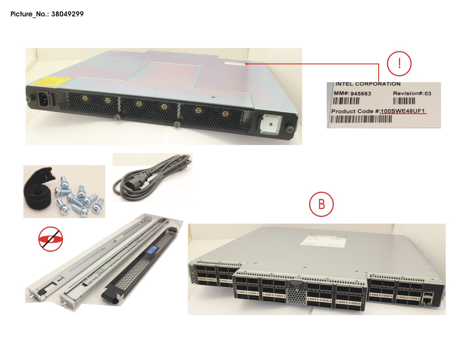 OMNI PATH SWITCH 48 PORT 100GB UNMANAGED