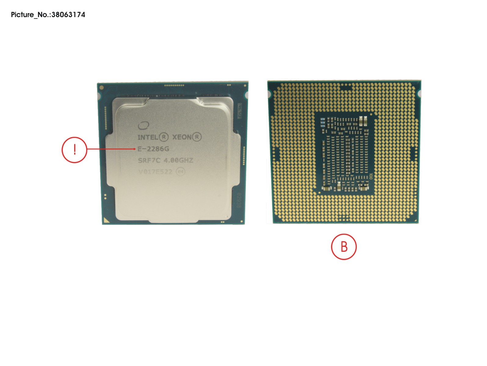 CPU XEON E-2286G 4.0GHZ 95W