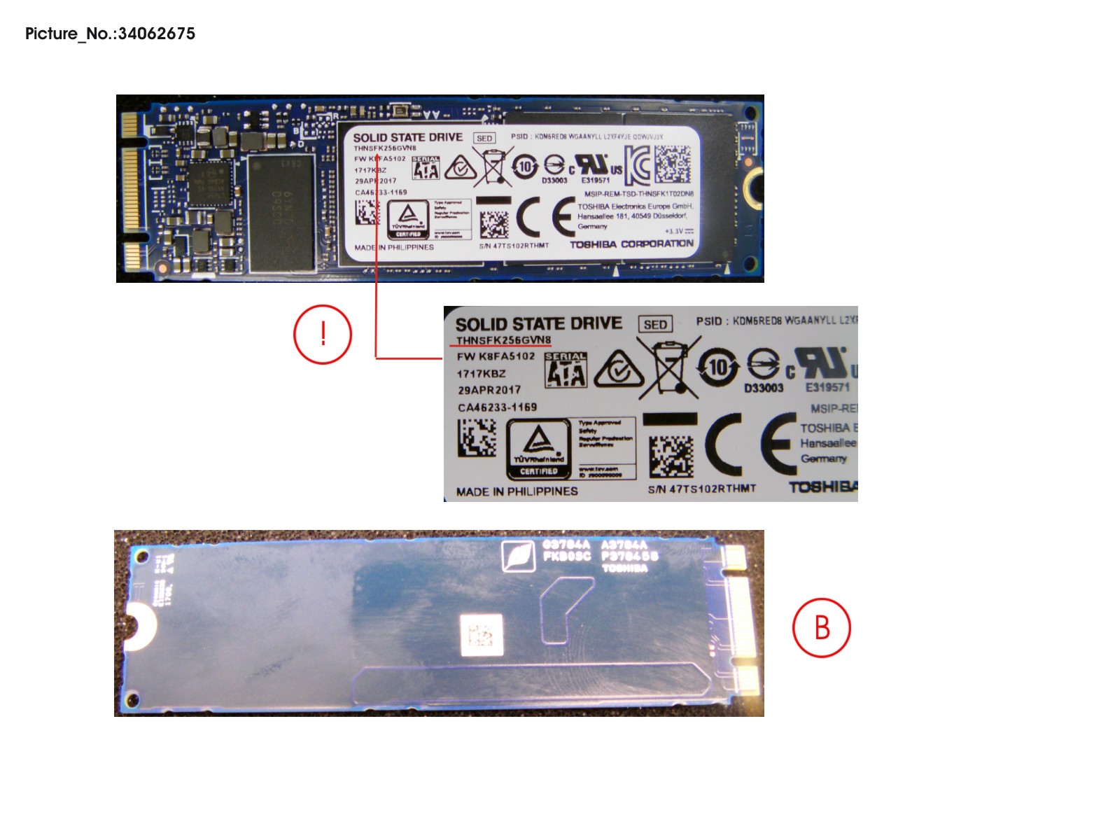 SSD S3 M.2 2280 SG5/D 256GB (OPAL)