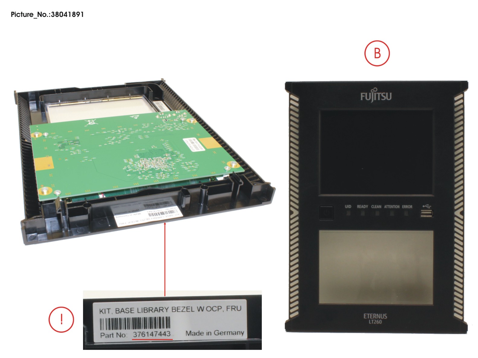 BASE LIBRARY BEZEL W OCP