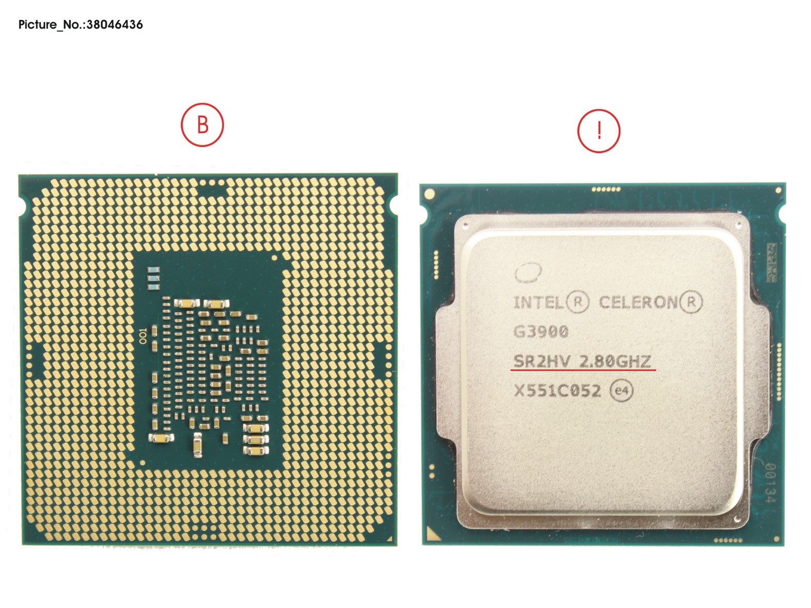 CPU CELERON G3900 2.8GHZ 65W CPU CELERON G3900 2.8GHZ 65W