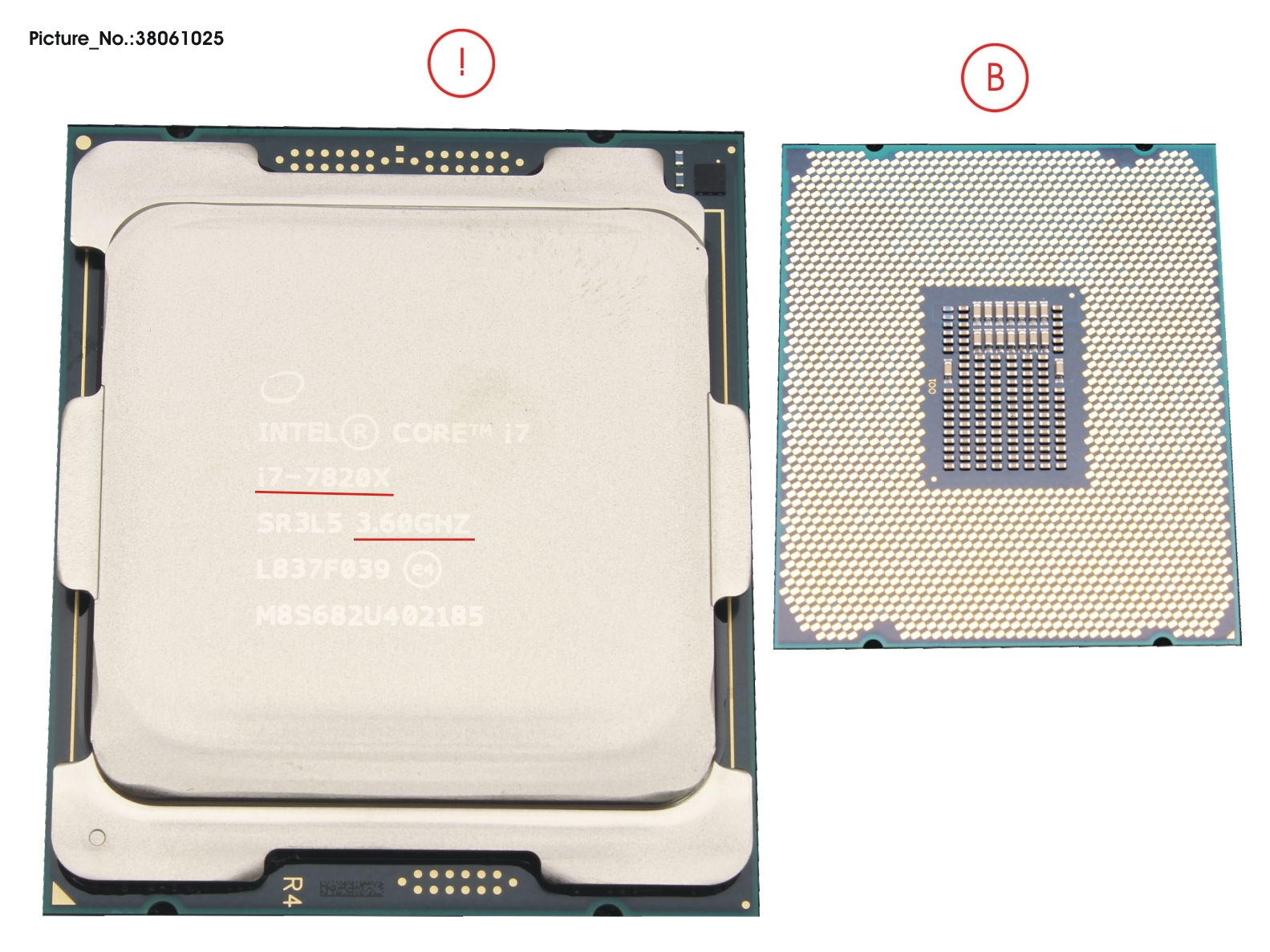 CPU CORE I7-7820X 3.6GHZ 140W