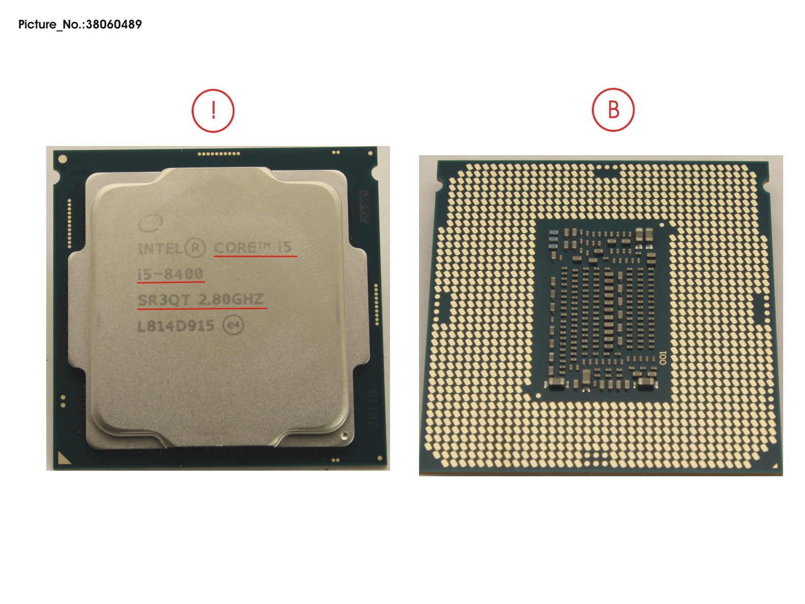 CPU CORE I5-8400 2.8GHZ 65W