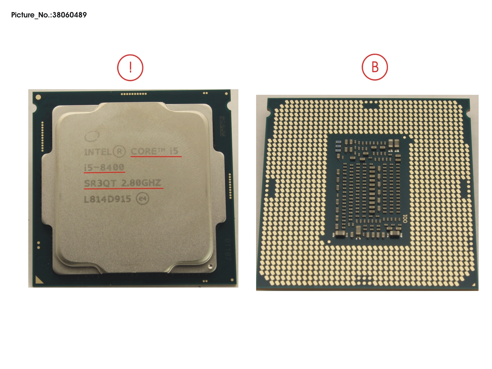 CPU CORE I5-8400 2.8GHZ 65W