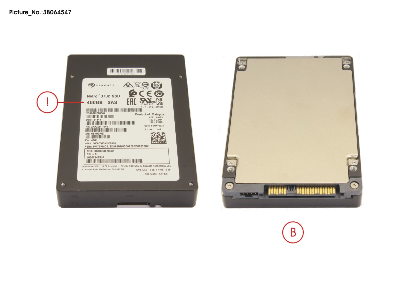 SSD SAS 12G WI 400GB