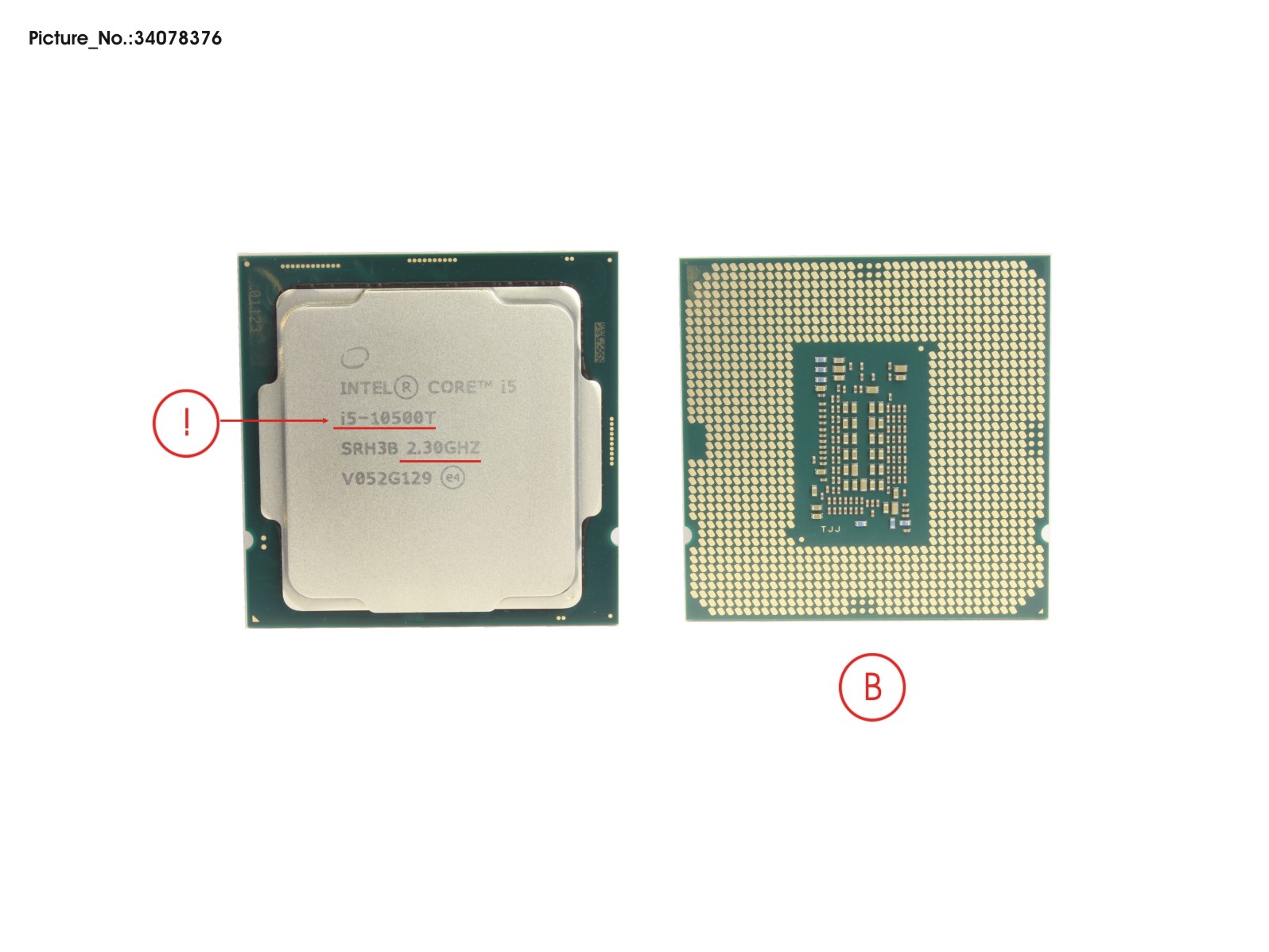 CPU INTEL CORE I5-10500T 2,3 GHZ 35W