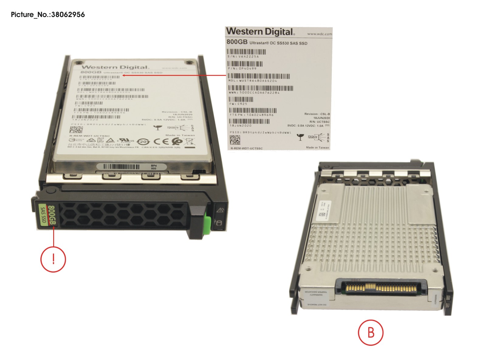 SSD SAS 12G 800GB MIXED-USE 2.5 H-P EP