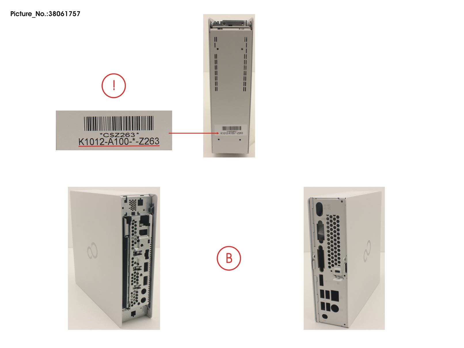CHASSIS KIT ESPRIMO Q556/2 (WHITE) CHASSIS KIT ESPRIMO Q556/2 (WHITE)