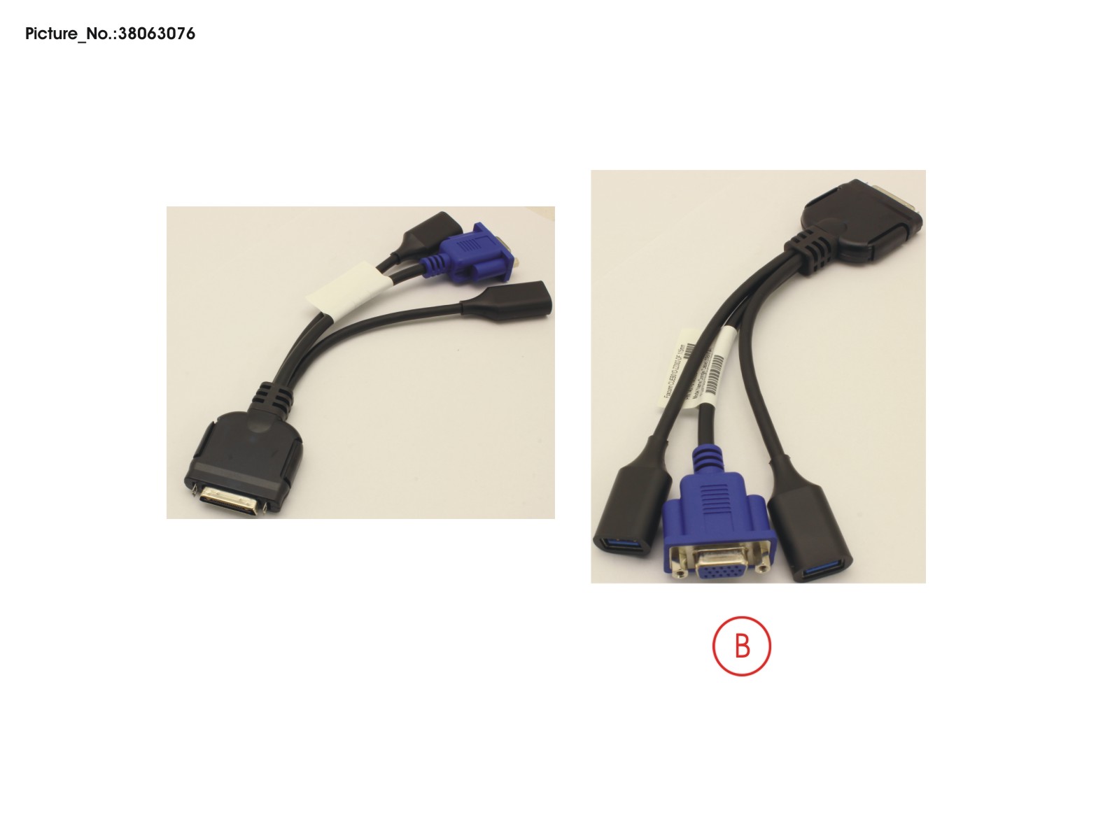 FUJITSU CX400 M4 Y-CABLE