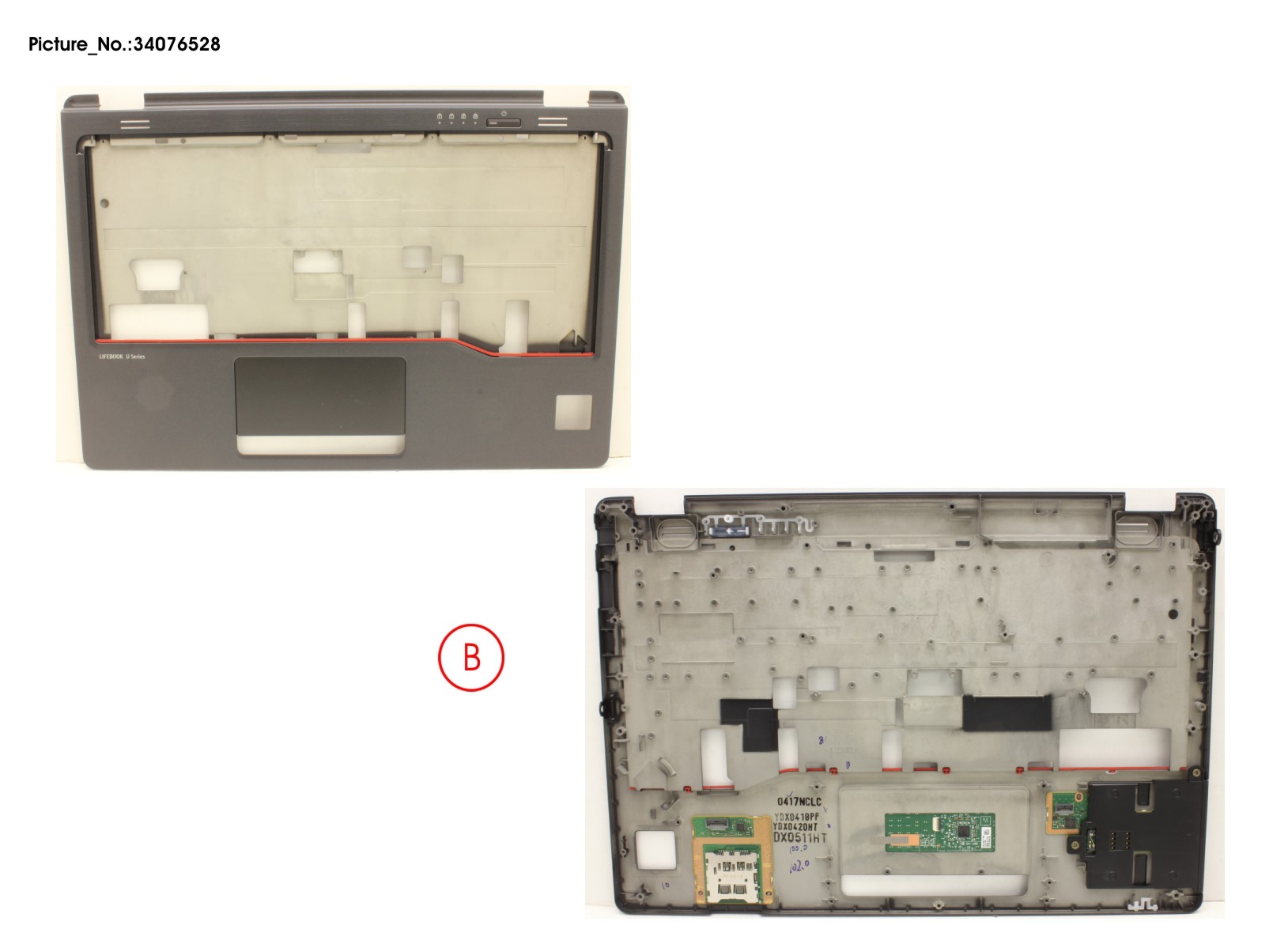 UPPER ASSY W/ SC, W/ PV HOLE