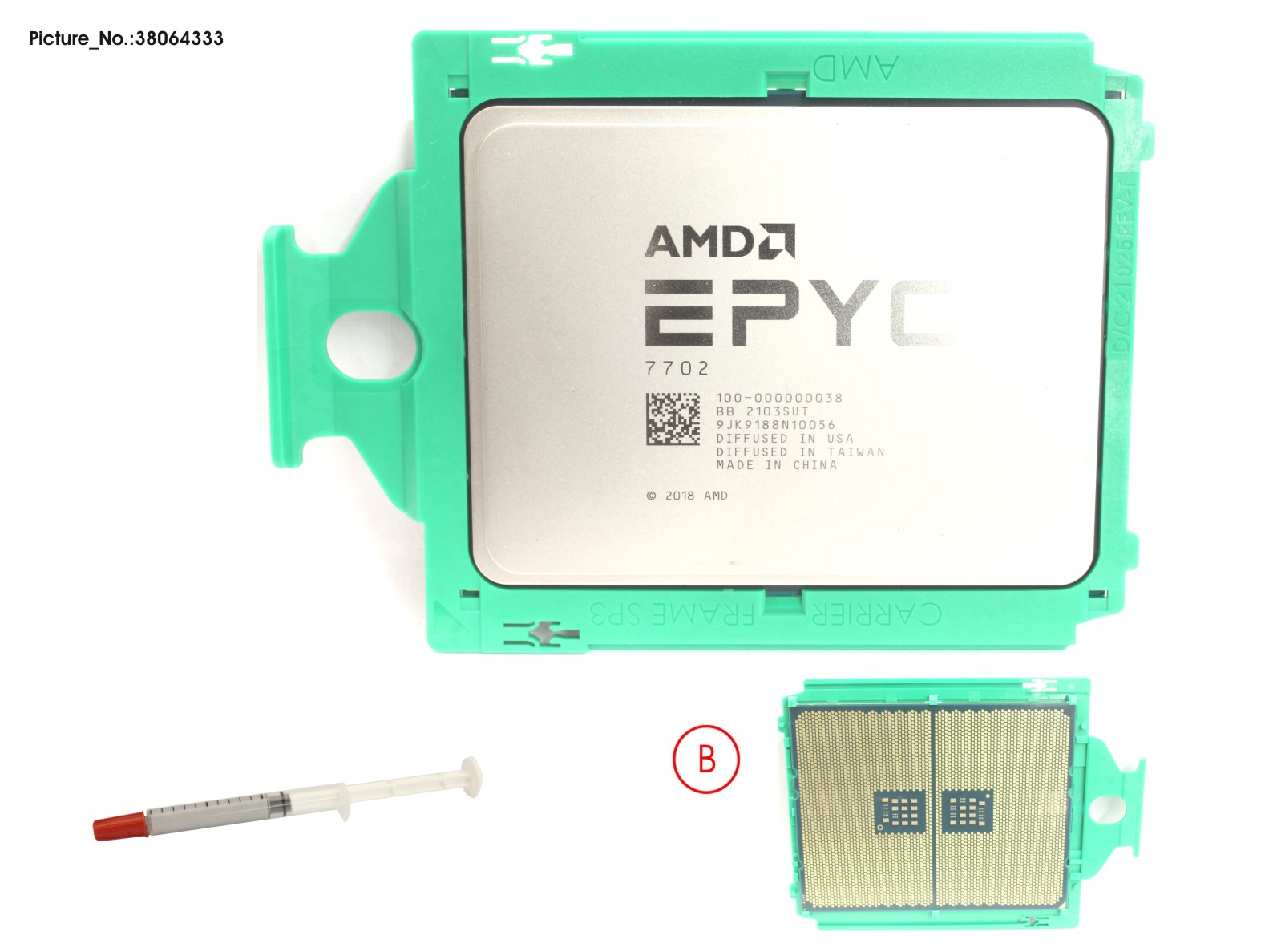 CPU SPARE AMD EPYC 7702