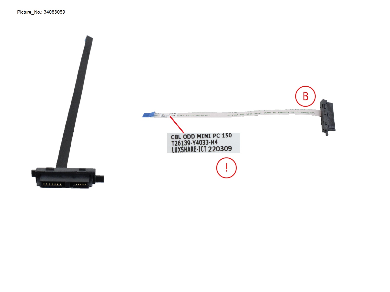 CABLE ODD MINI PC 150