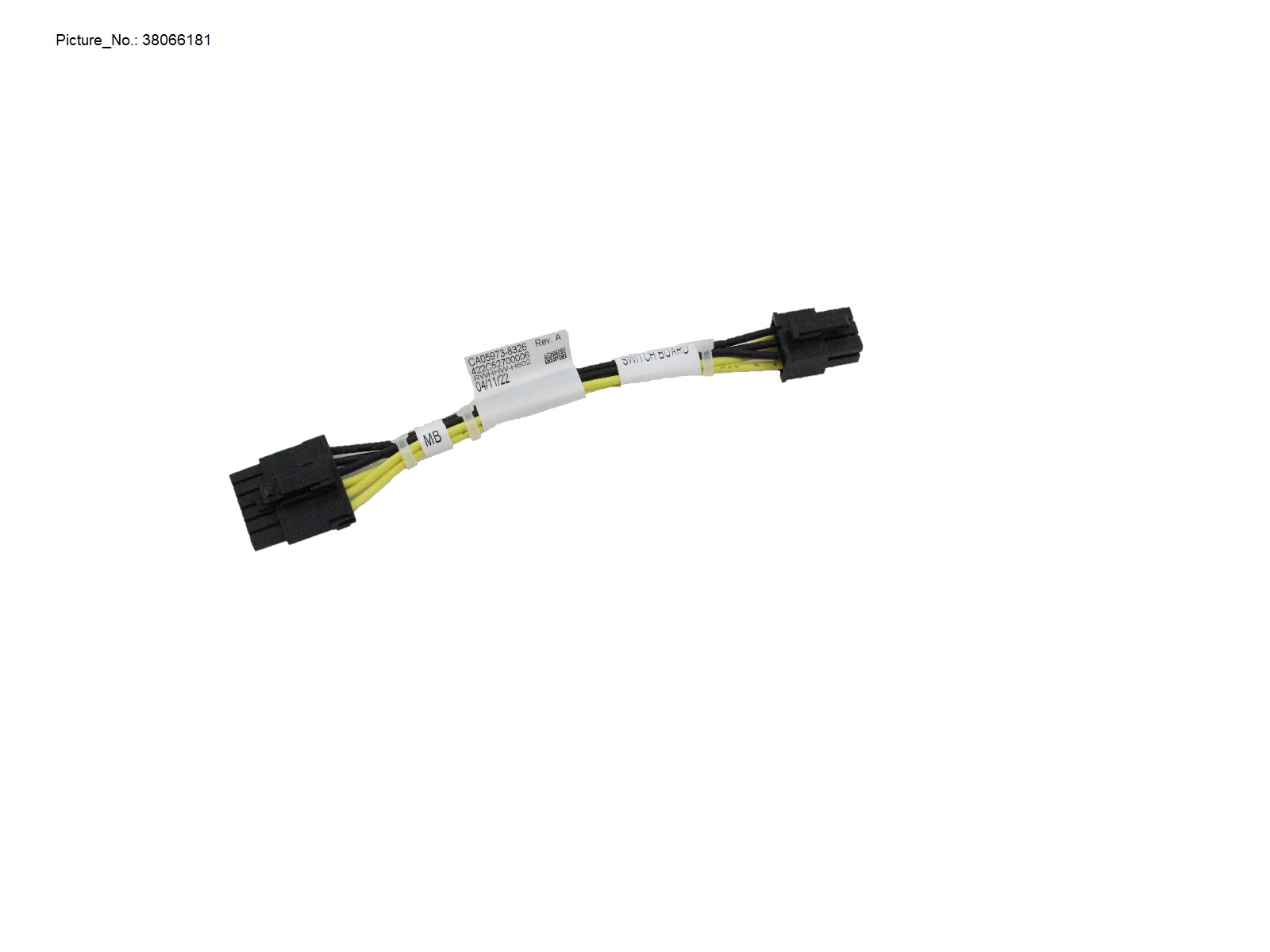 POWER CABLE 1X6 (MB TO SWITCH BOARD_24_P