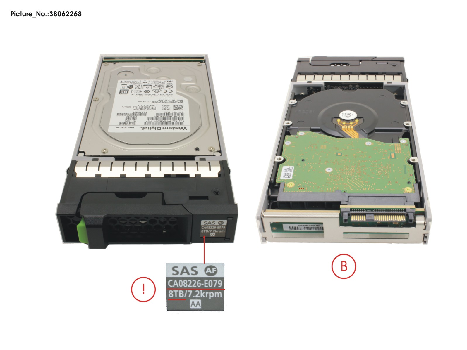 DX S3/S4 SED NLSAS 8TB 7.2 3.5 X1