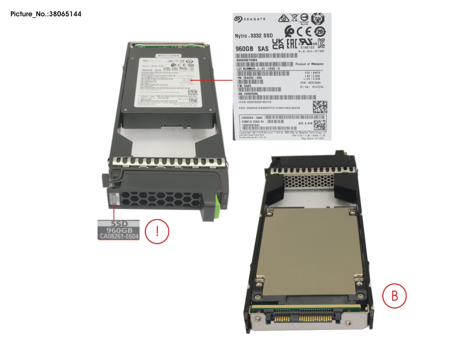 DX/AF SSD SAS 2.5 960GB 12G