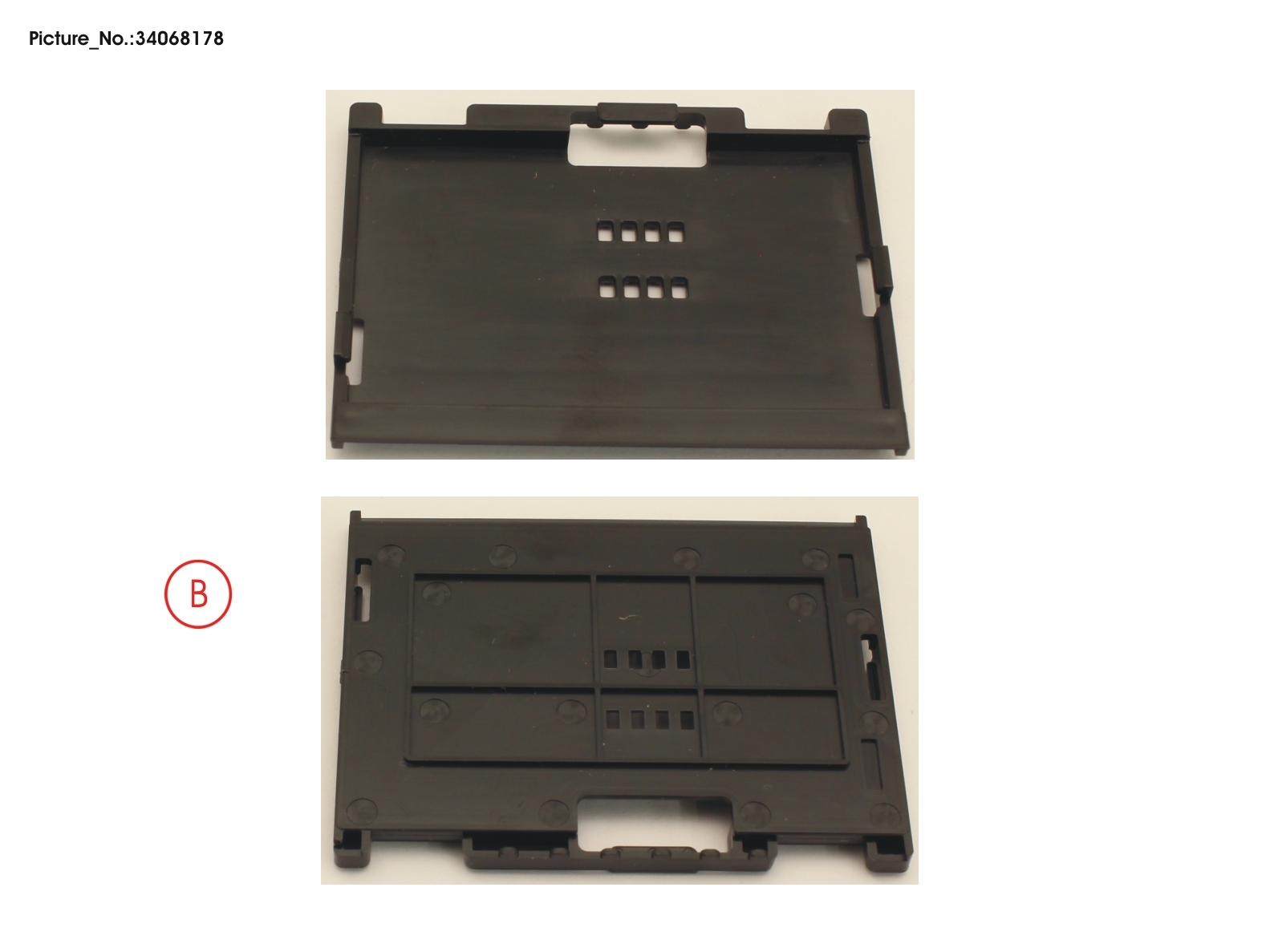 FRAME HOLDER FOR SMARTCARD (PLASTIC)