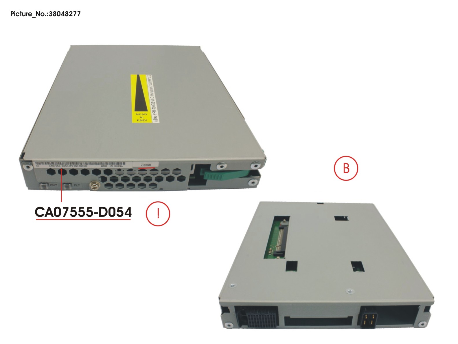 DX5/600 S3 PCI FLASHMEMORY PFM 700GB MLC