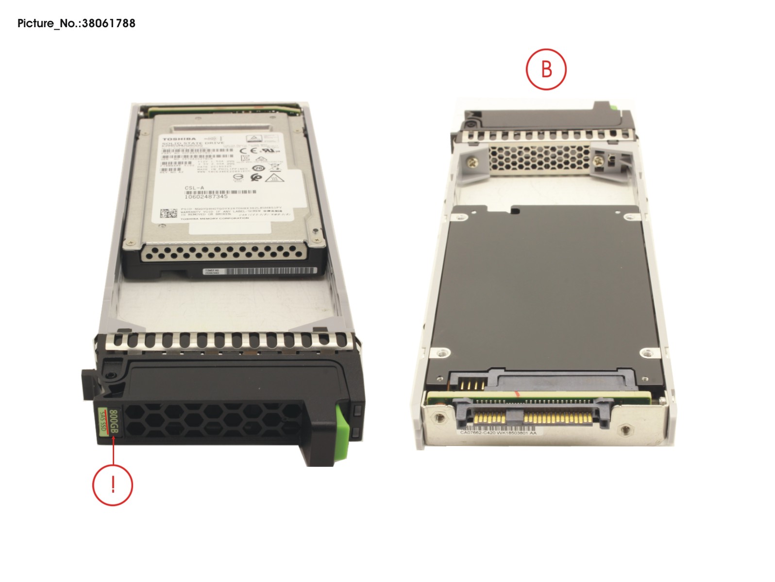 JX40 S2 SED TLC SSD 800GB WRITE INT