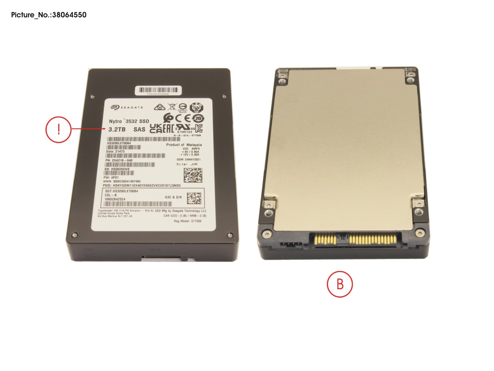 SSD SAS 12G MU 3.2TB