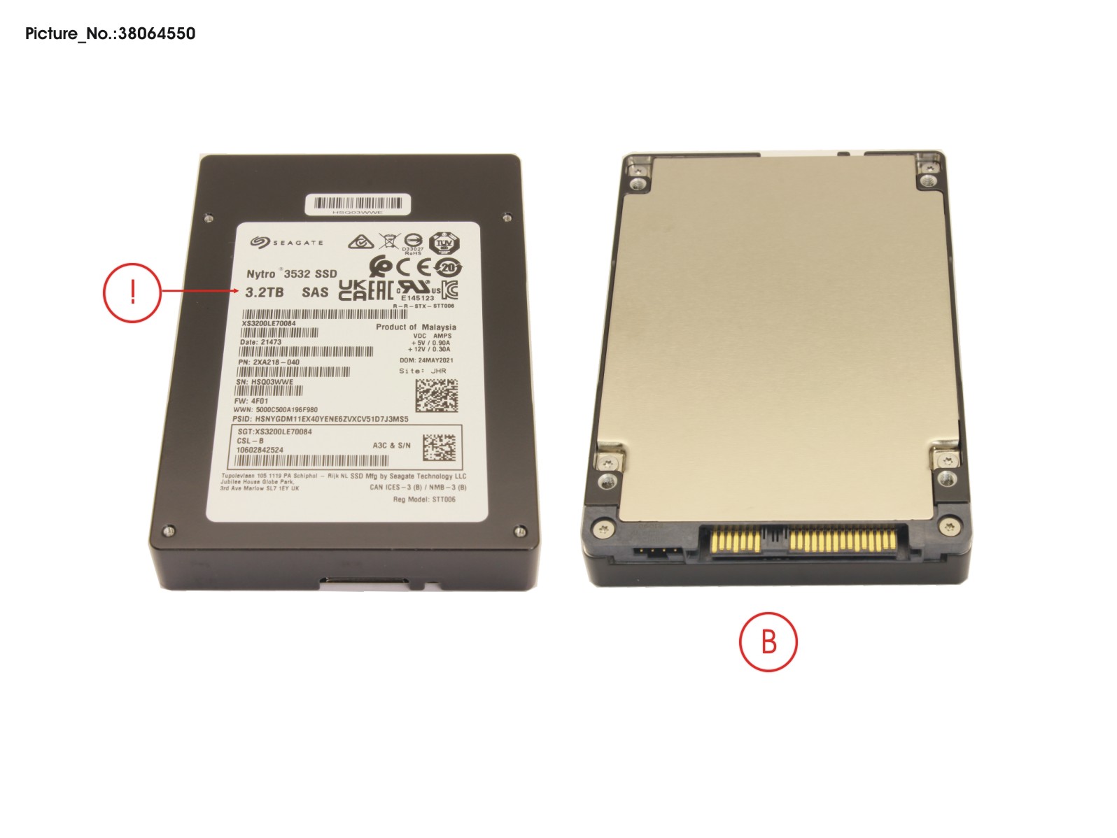 SSD SAS 12G MU 3.2TB SSD SAS 12G MU 3.2TB