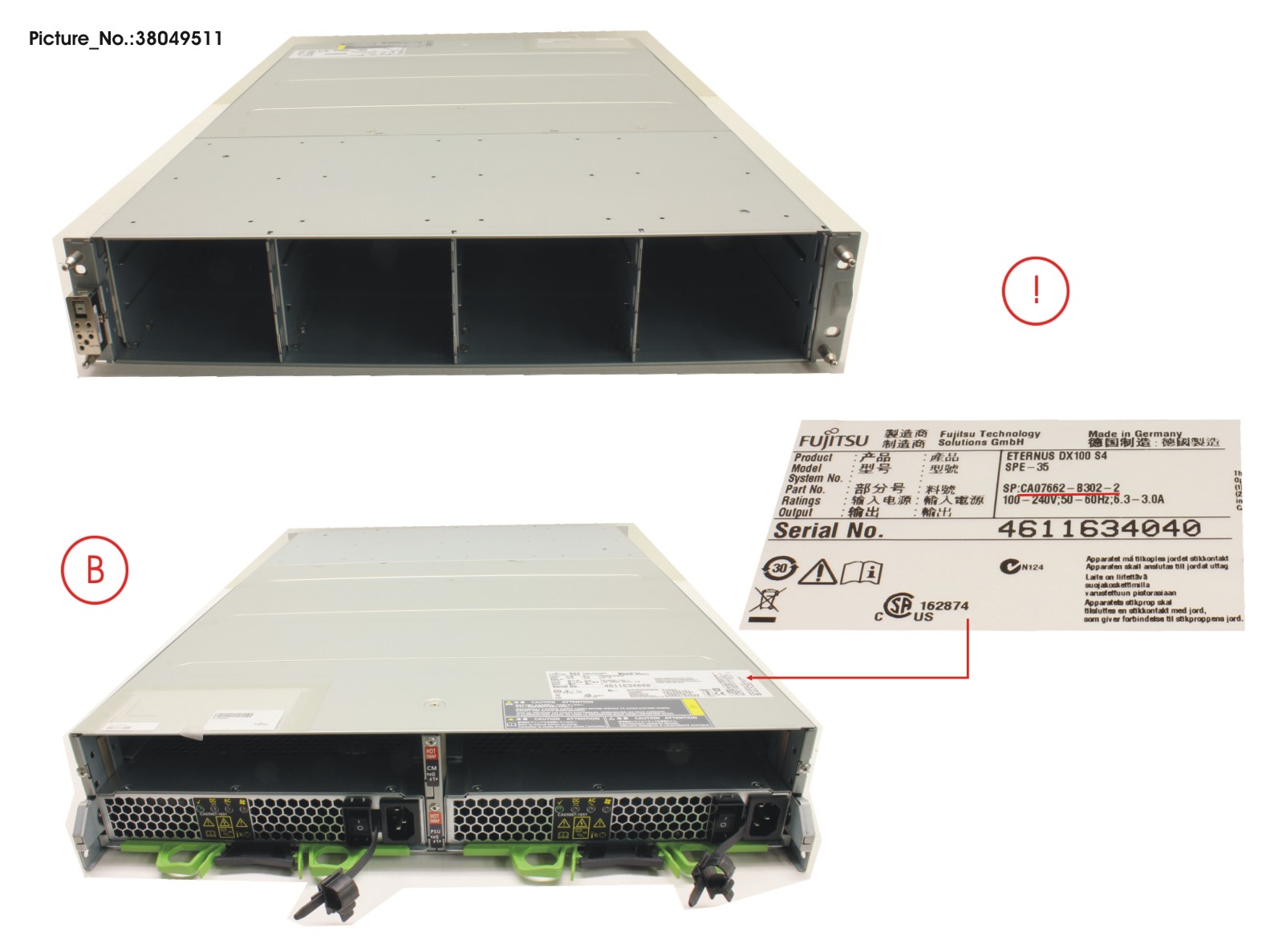 ET DX1/200 S4 3,5 SPARE CE