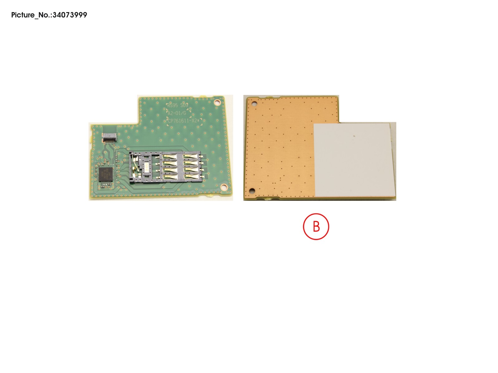 SUB BOARD, SMARTCARD