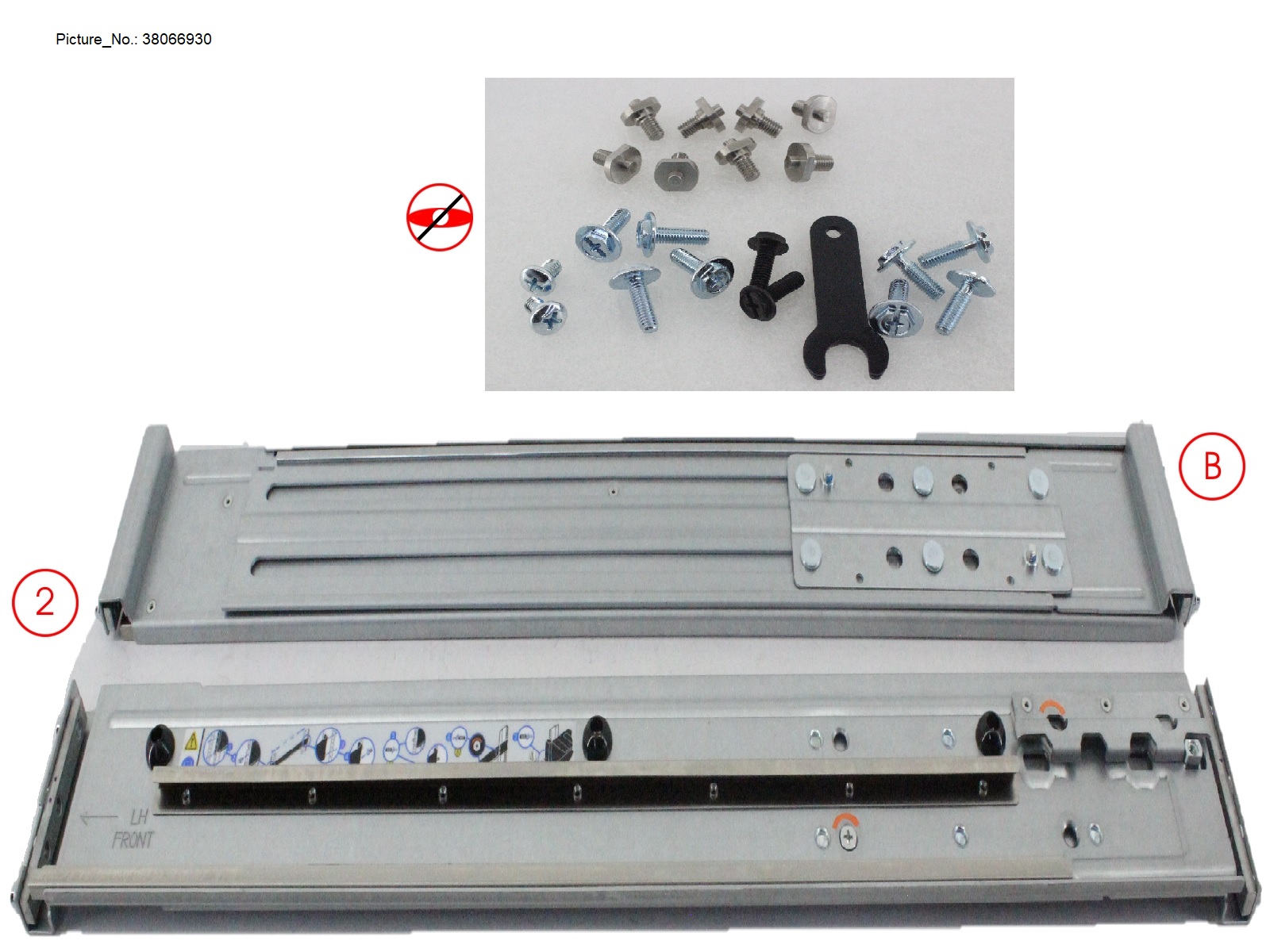 2U-12, 2U-24 UNIVERSAL RAIL KIT