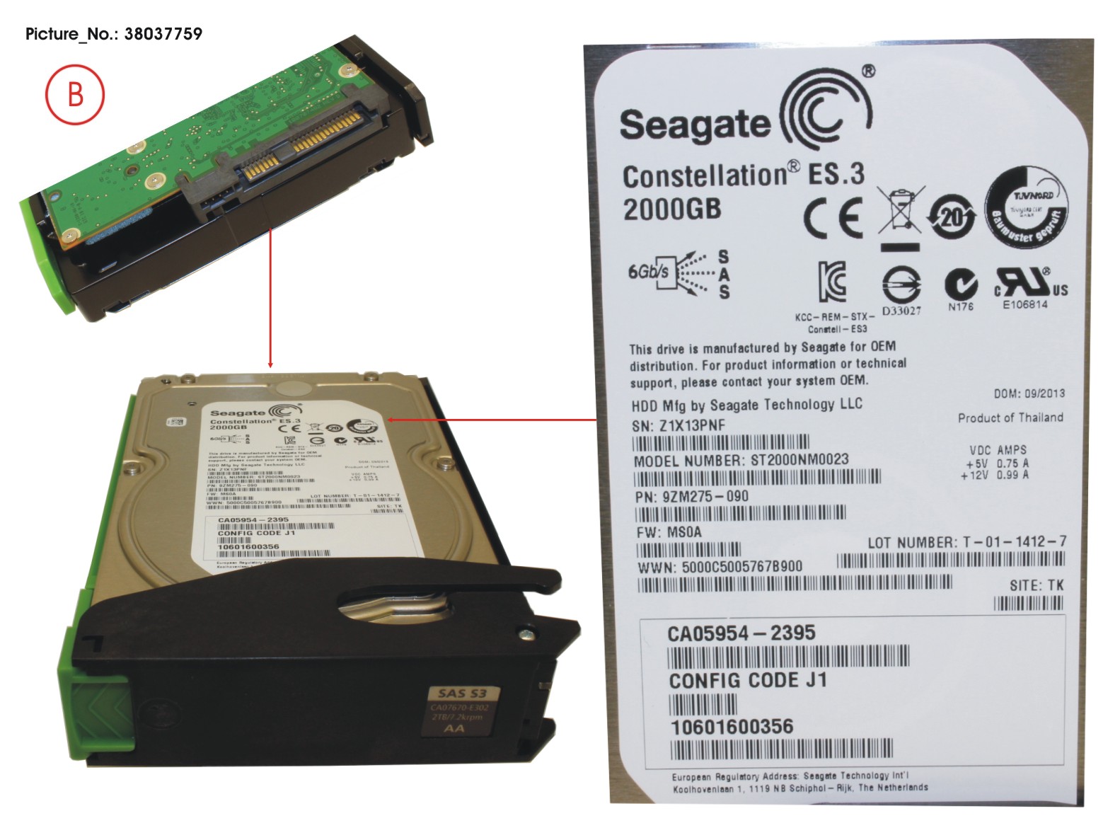 DX S3 HD-DE HD NLSAS 2TB 7.2KRPM 3.5 X1 DX S3 HD-DE HD NLSAS 2TB 7.2KRPM 3.5 X1