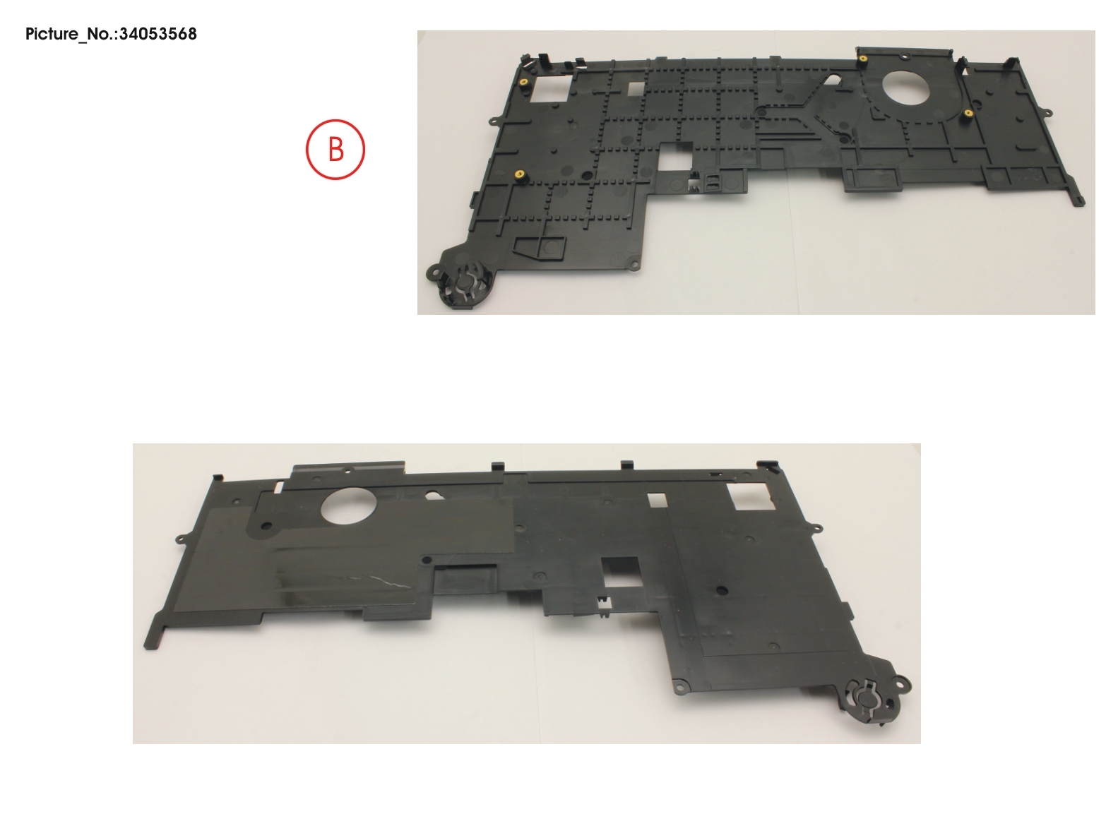 FRAME FOR KEYB. W/O SIM SHEET