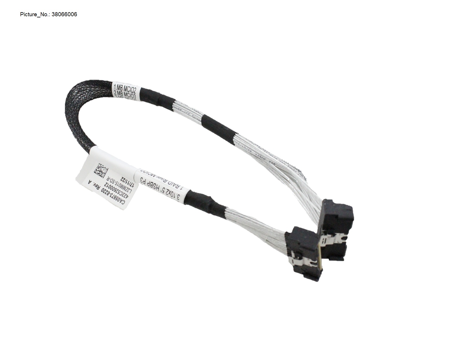 Mb Risers MCIO X8 MB TO RAID CARD RISER/HSBP 300