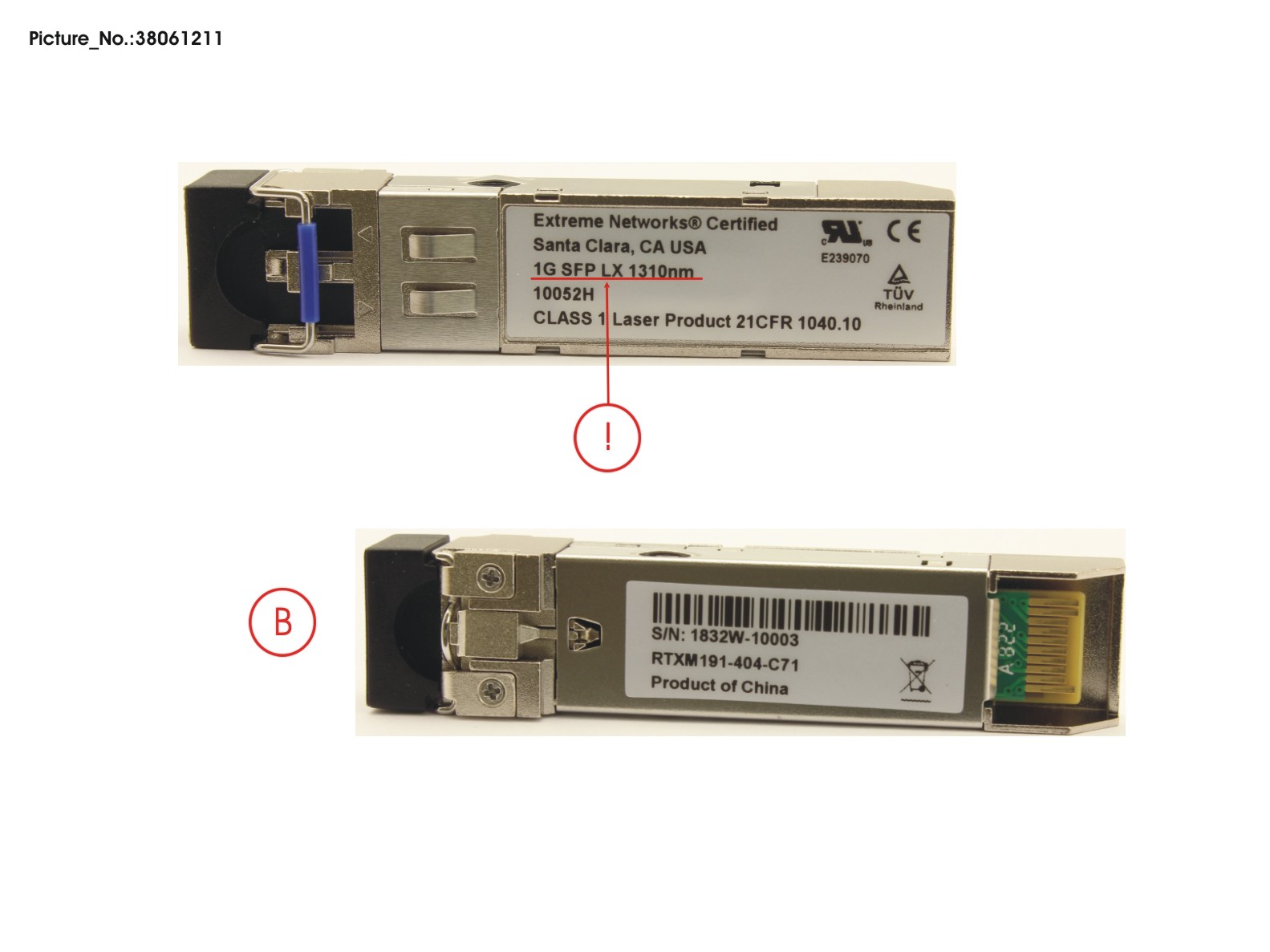 1000BASE-LX SFP