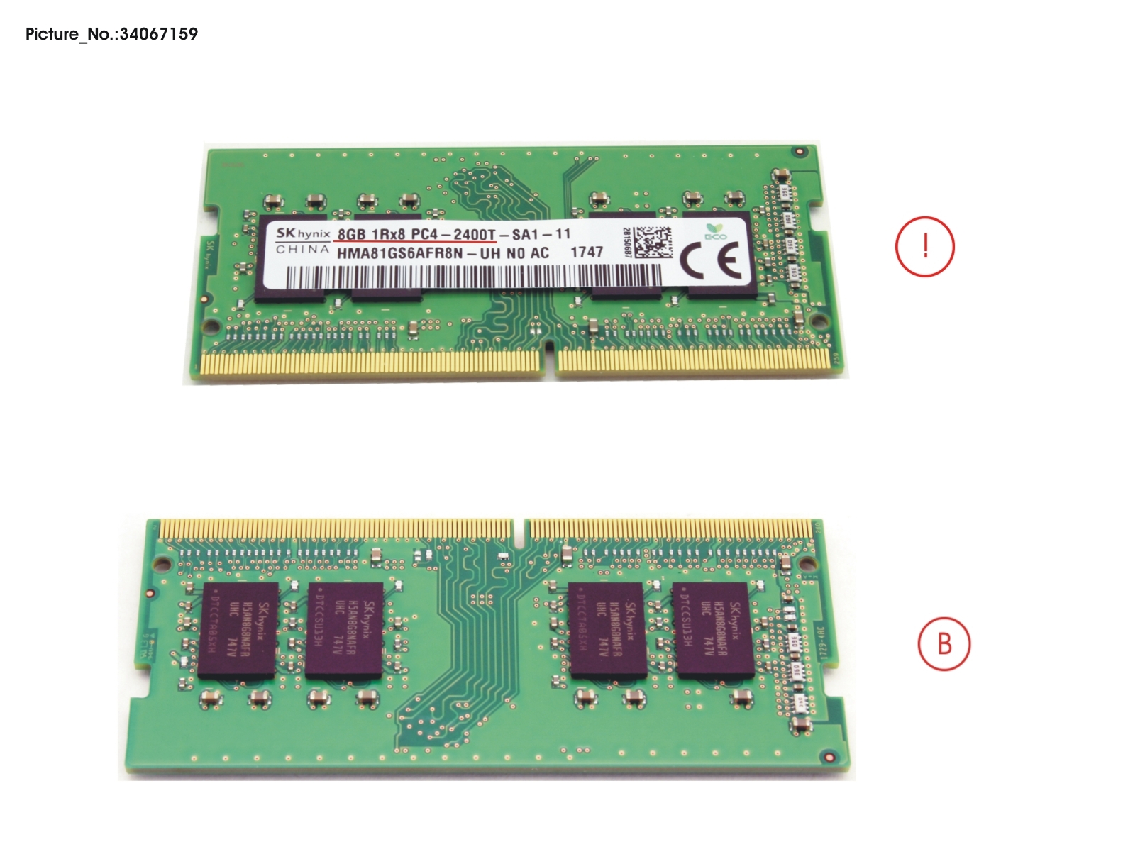 MEMORY 8GB DDR4-2400