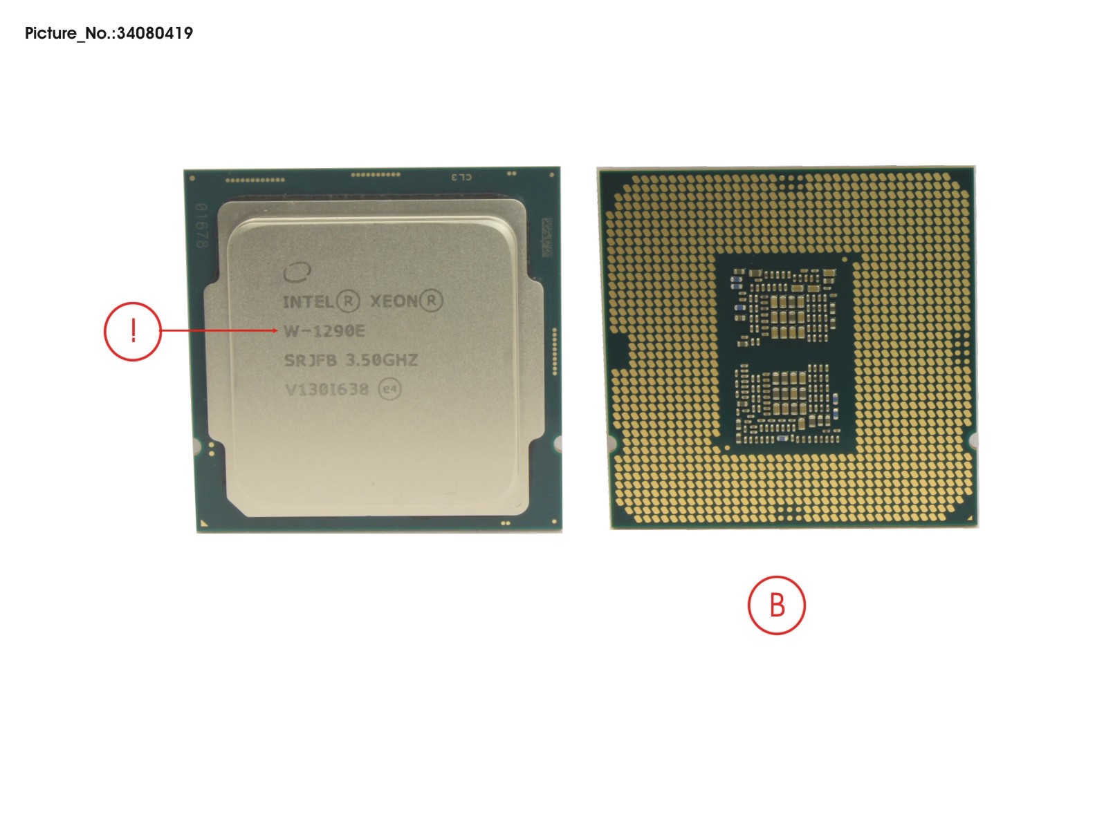 CPU INTEL XEON W-1290 3,5 GHZ 95W
