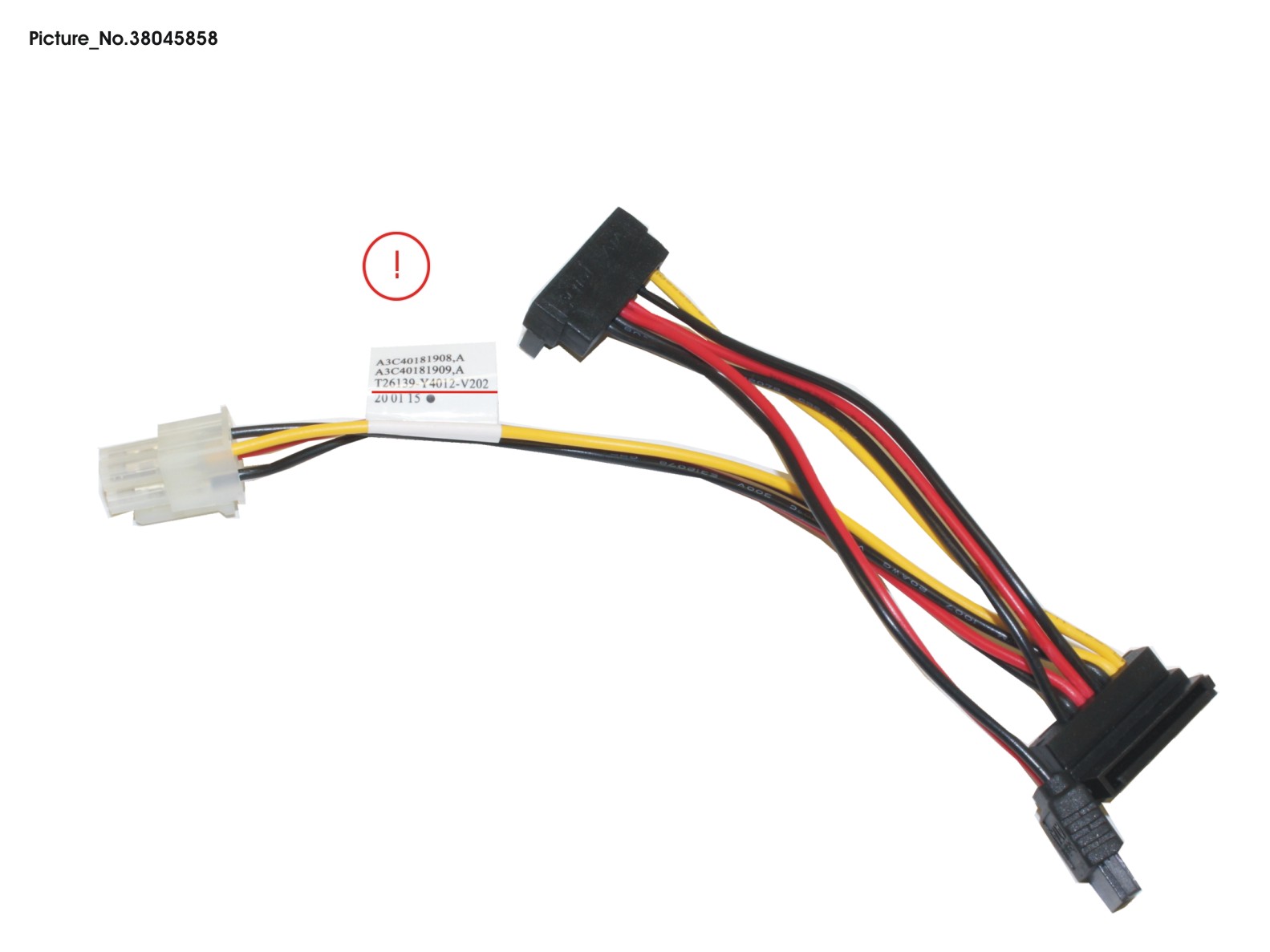 FUJITSU CABLE SATA POWER FUJITSU CABLE SATA POWER