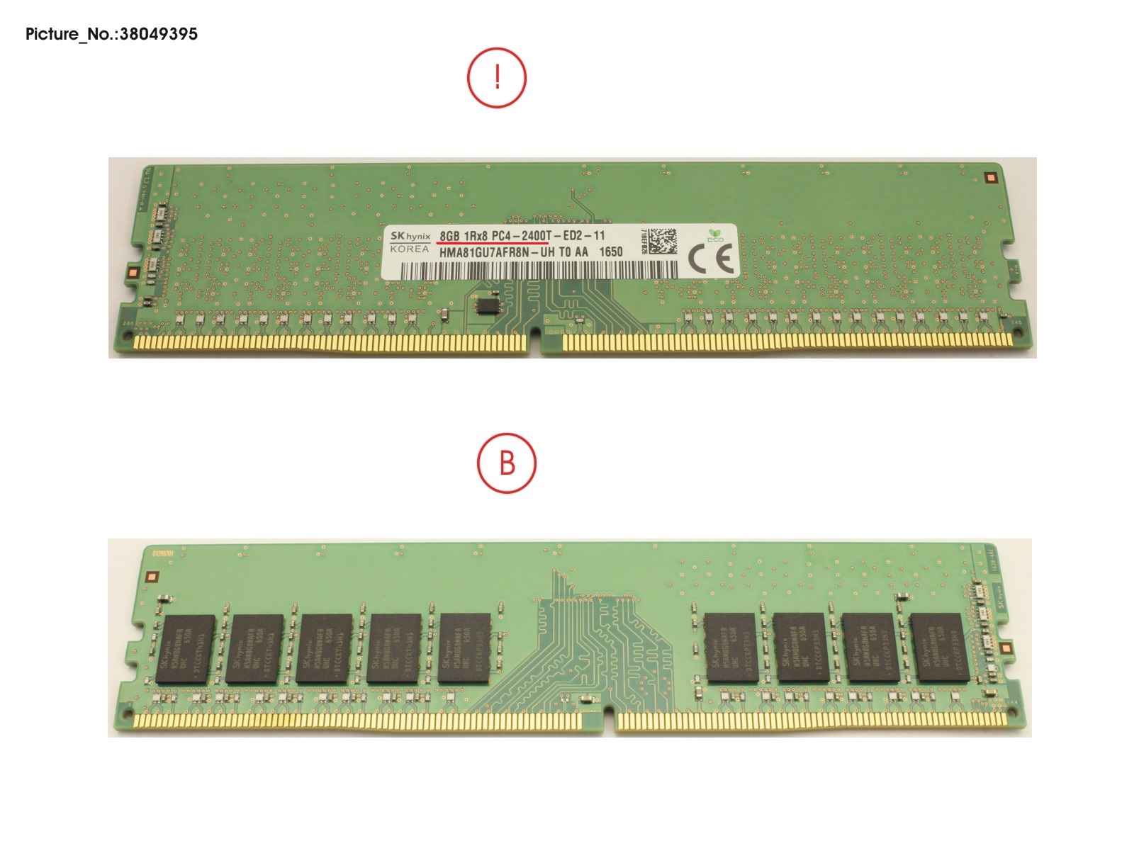 MEMORY 8GB DDR4-2400 EC