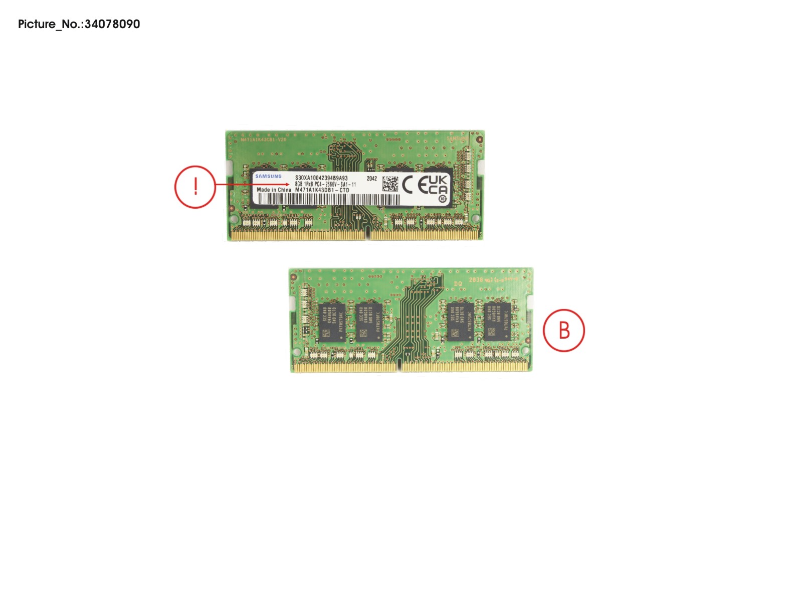 MEMORY 8GB DDR4-2666