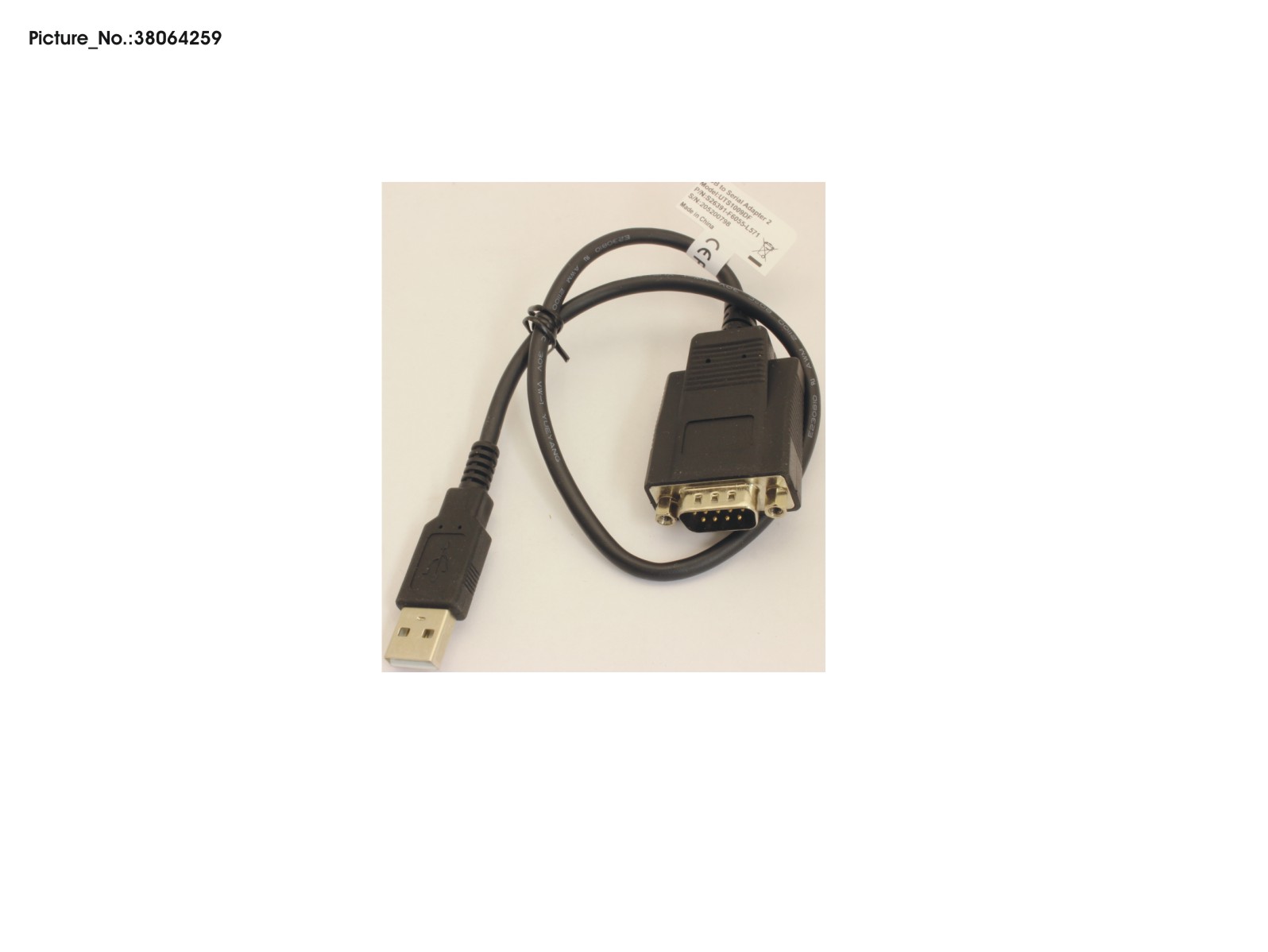 FUJITSU USB TO SERIAL ADAPTER 50cm