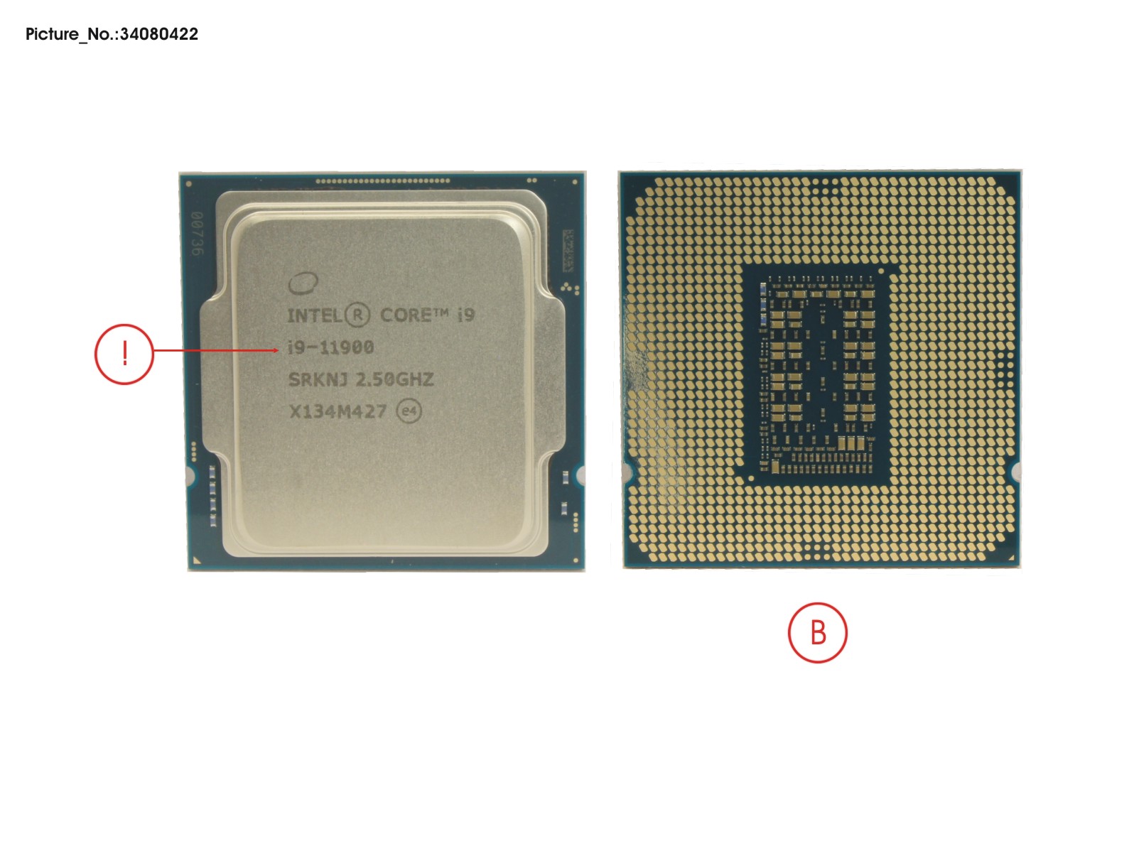 CPU INTEL CORE I9-11900 2,5GHZ 65W