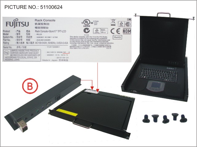 RC25 LCD/KB S SWED