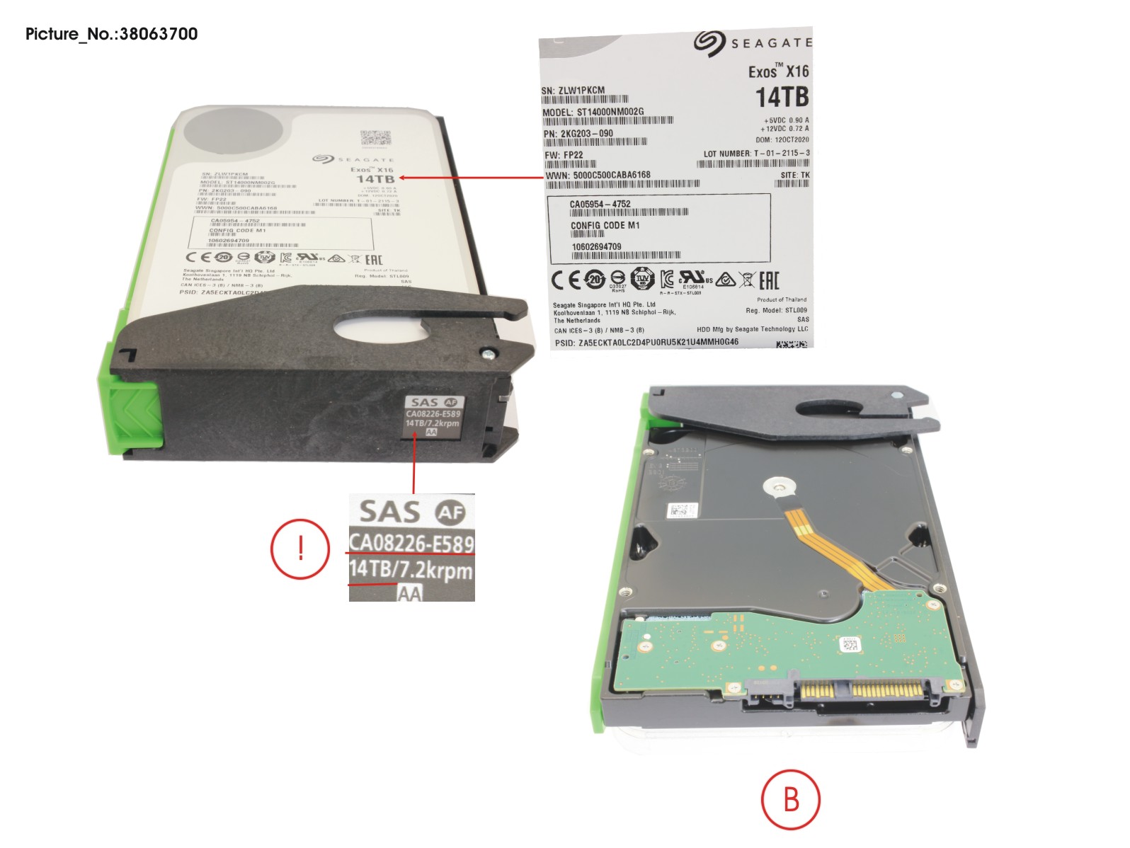 DX HDDE NLSAS HD DRIVE 3.5 14TB 7.2K DX HDDE NLSAS HD DRIVE 3.5 14TB 7.2K