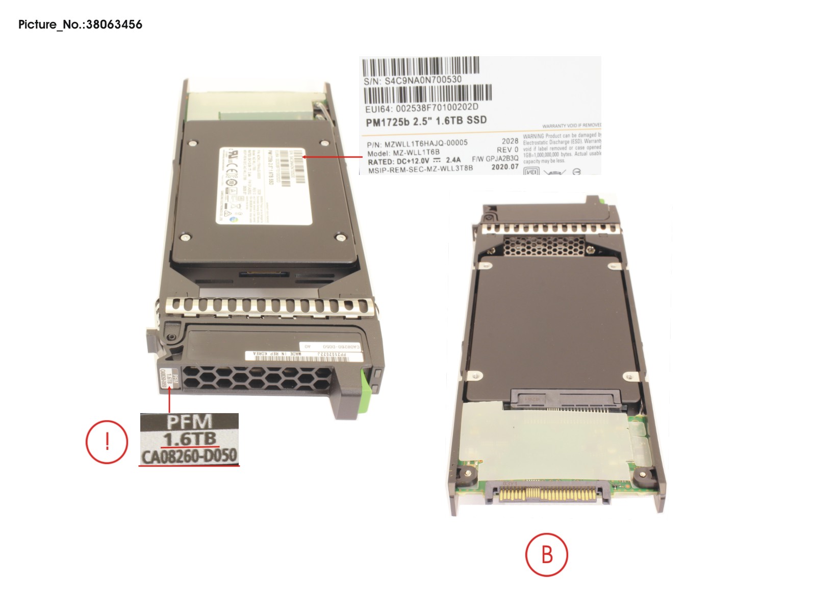 DX MR/HE SPARE PFM-1.6TB