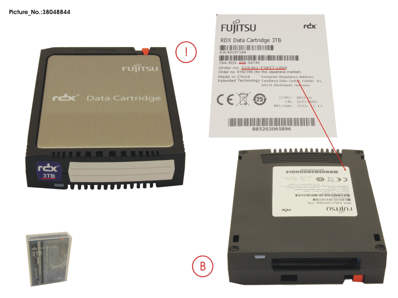 RDX CARTRIDGE 3TB RDX CARTRIDGE 3TB