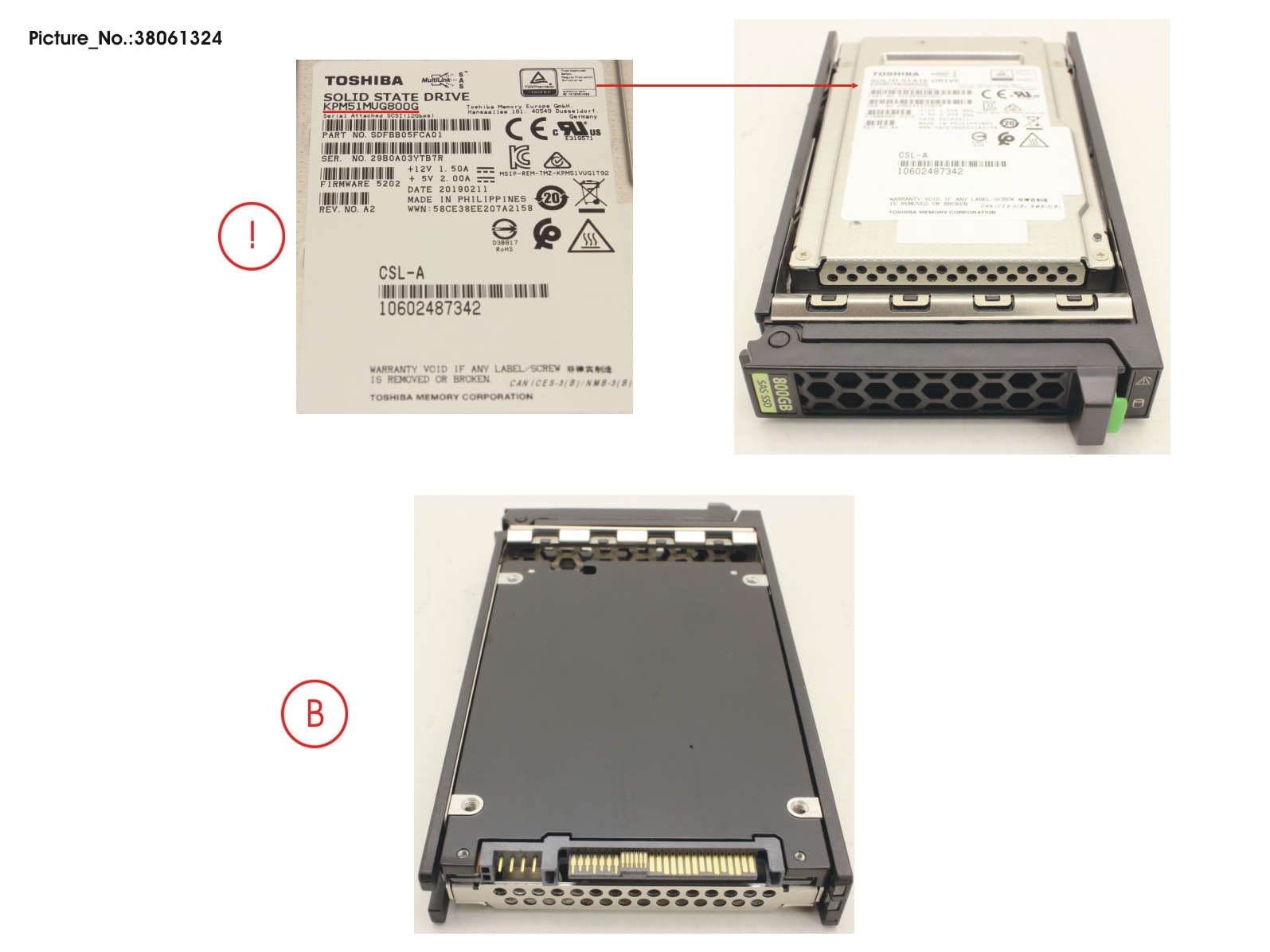 SSD SAS 12G 800GB WRITE-INT. 2.5 H-P EP