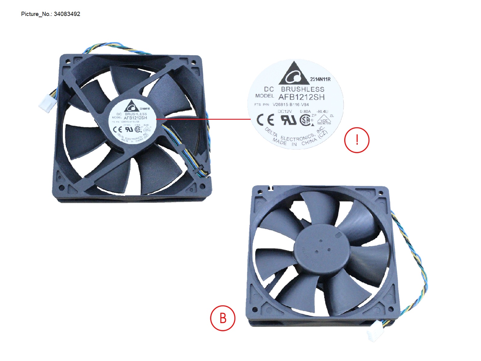 FAN 120X25PWM 3K